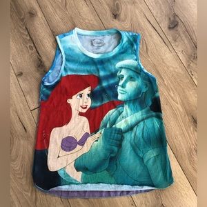 Disney Little Mermaid Colorful Tank Top - Size Large
